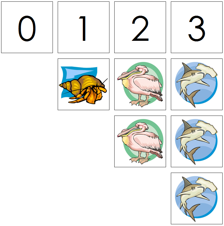by the sea numbers & counters - Montessori Print Shop Digital Download