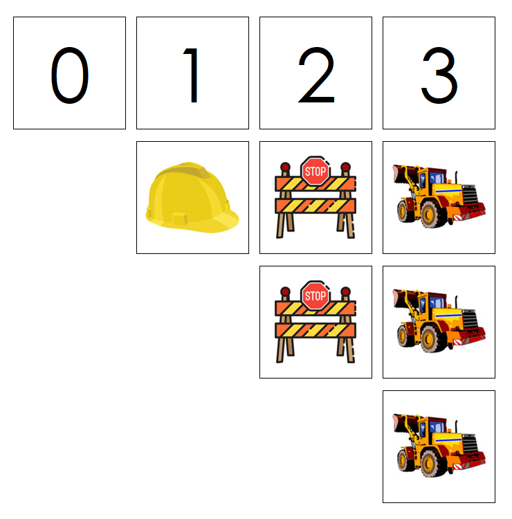 Numbers & Construction Counters - Montessori Print Shop Digital Download preschool math