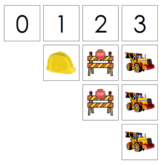 Numbers & Construction Counters - Montessori Print Shop preschool math