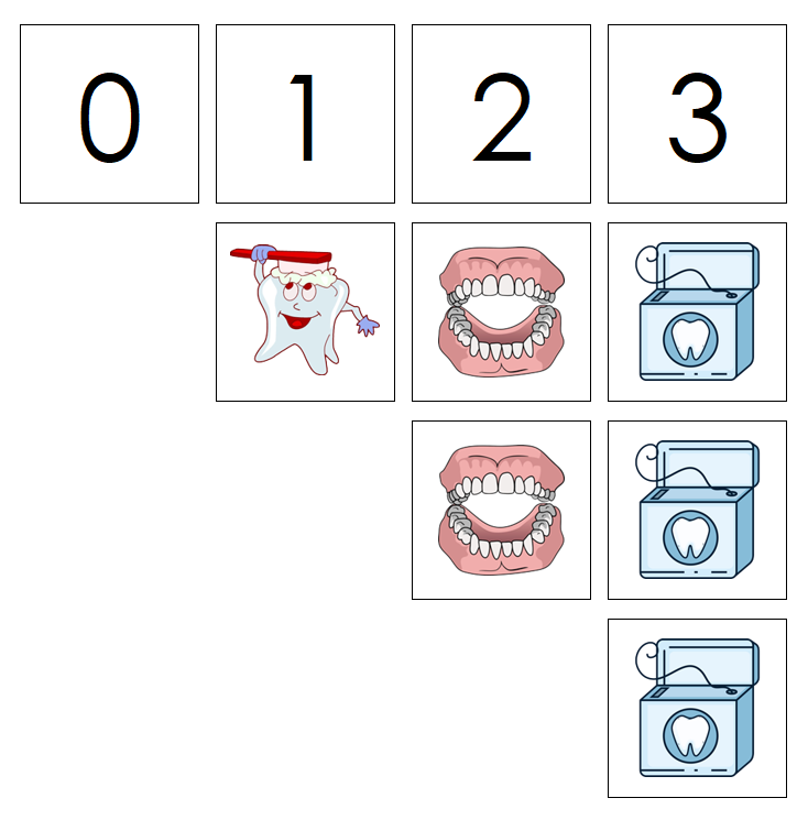 Numbers & Dental Counters - Montessori Print Shop Digital Download preschool math