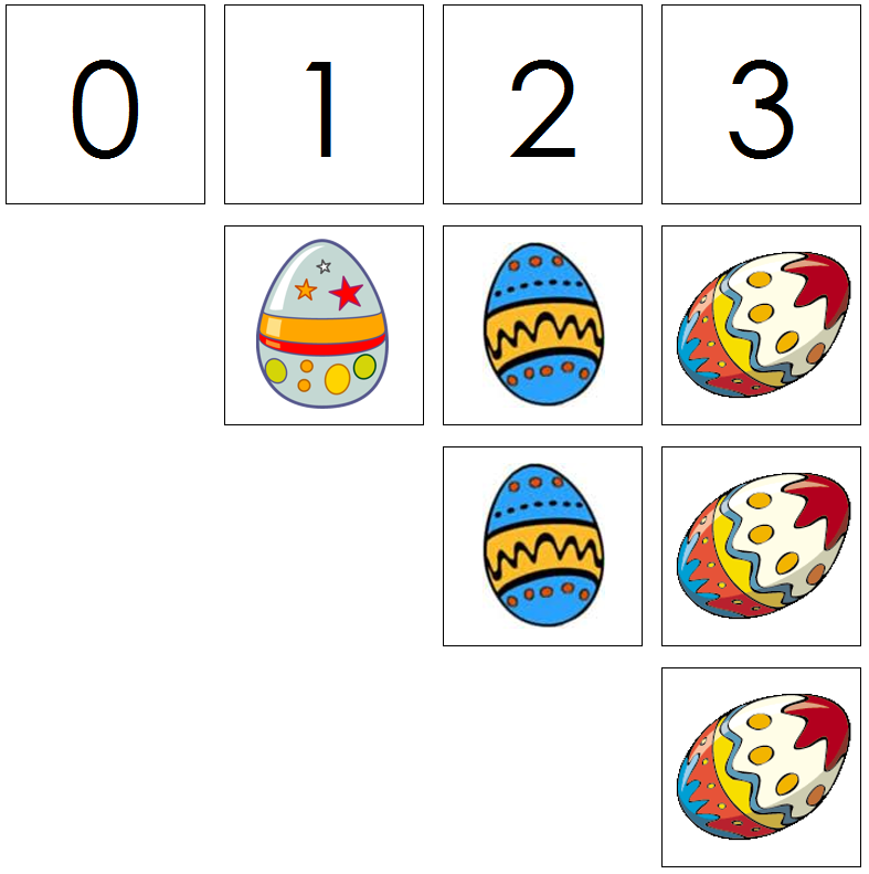 egg numbers & counters - Montessori Print Shop Digital Download