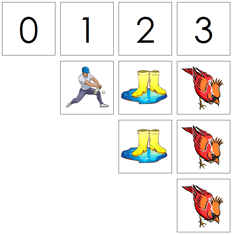 spring numbers & counters - Montessori Print Shop Digital Download