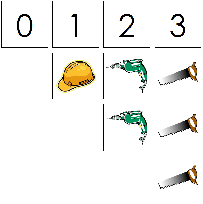 tool numbers & counters - Montessori Print Shop Digital Download