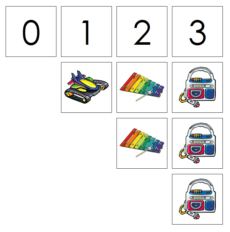 Numbers & Toy Counters - Montessori Print Shop Digital Download preschool math