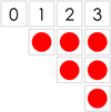 red circles numbers & counters - Montessori Print Shop