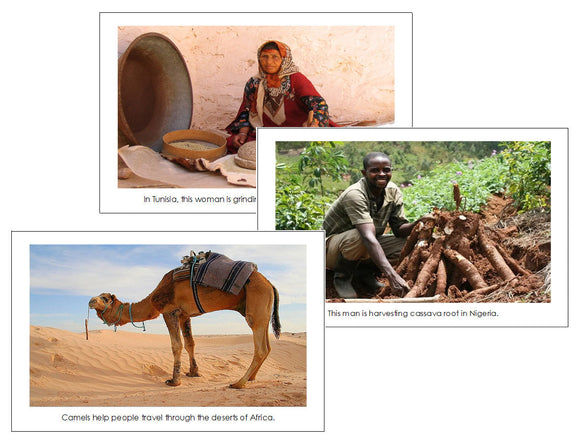 Africa Deluxe Geography Bundle - Montessori Print Shop Digital Download