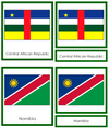 Flags of the World Bundle (color coded)