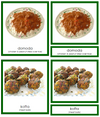 Foods of Africa 3-Part Cards - Montessori Print Shop Continent Studies