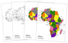 Maps of Africa - Montessori Print Shop continent study