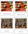 african culture cards - Montessori Print Shop continent cards