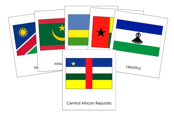 World Flags Bundle - Montessori Print Shop Digital Download