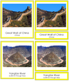 Landmarks of Asia 3-Part Cards - Montessori Print Shop Continent Studies