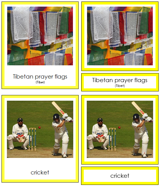 Culture of Asia 3-Part Continent Cards - Montessori Print Shop Digital Download