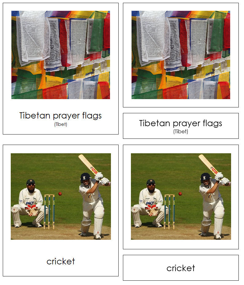 Culture of Asia 3-Part Cards - Montessori Print Shop Digital Download