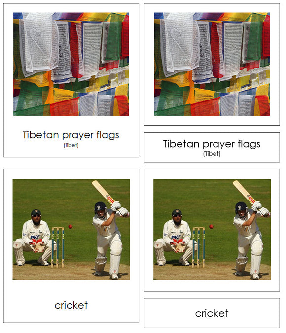 Culture of Asia 3-Part Cards - Montessori Print Shop Digital Download