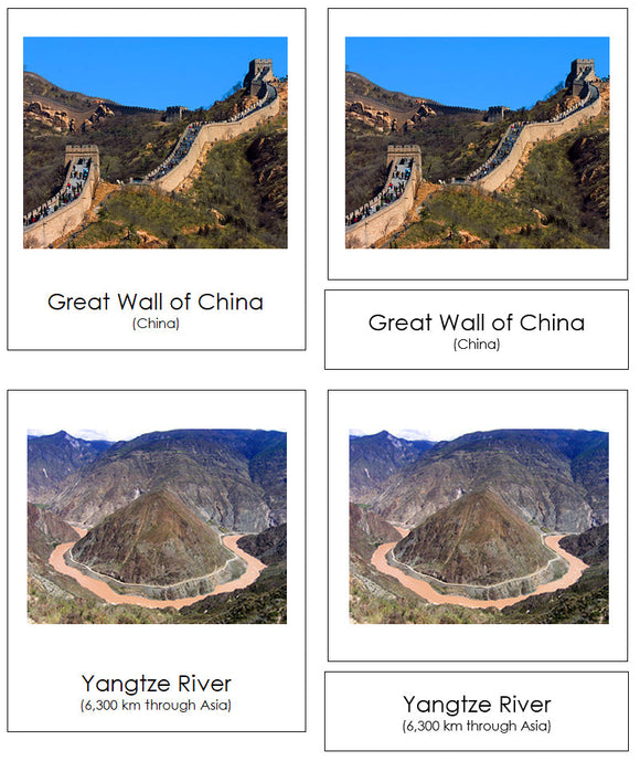 Landmarks of Asia