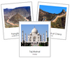 Asian Landmarks - Montessori geography cards