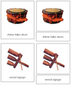 Asian Musical Instruments - Montessori Print Shop