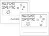 Flags of Australia/Oceania Blackline Masters - Montessori Print Shop continent study