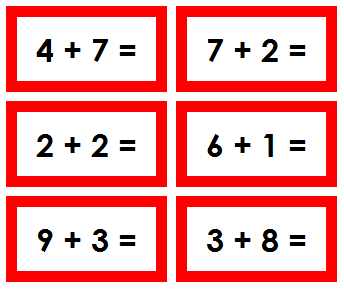 Montessori Addition Equation Slips - Montessori Print Shop Digital Download