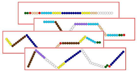 Montessori Addition Snake Game Cards & Instructions  - Montessori Print Shop Digital Download