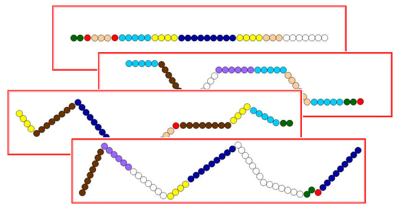 Montessori Addition Snake Game Cards & Instructions  - Montessori Print Shop Digital Download 