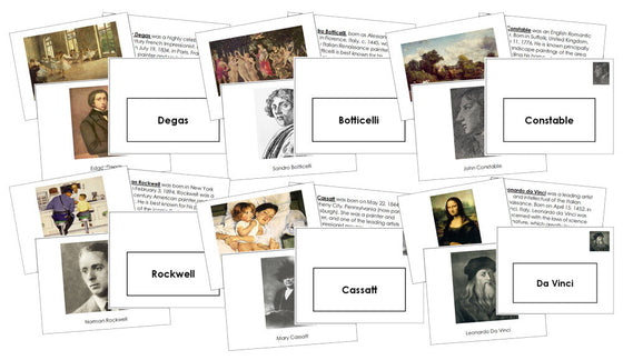 Art Books Bundle - Set 1 - Montessori Print Shop Digital Download