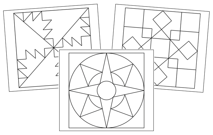 Geometric Art Patterns (Set 3) - Montessori Print Shop Digital Download