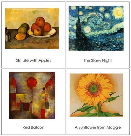 Art Cards Bundle - Montessori Art Cards