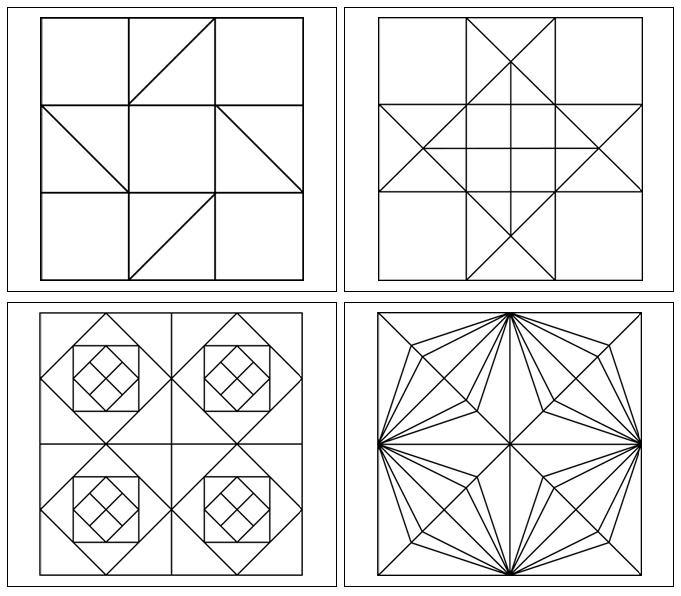 Geometric Art Patterns (Set 1) - Montessori Print Shop