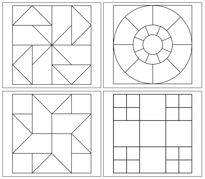Geometric Art Patterns (Set 2) - Montessori Print Shop
