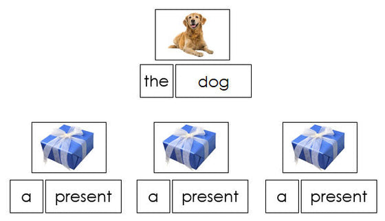 Montessori Article Lesson - Montessori Print Shop Digital Download