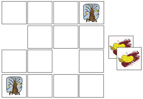 Fall Match-Up & Memory Game - Montessori Print Shop Digital Download