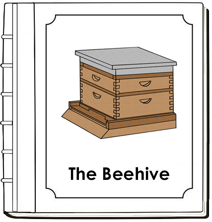 Beehive Nomenclature Book (red) - Montessori Print Shop Digital Download