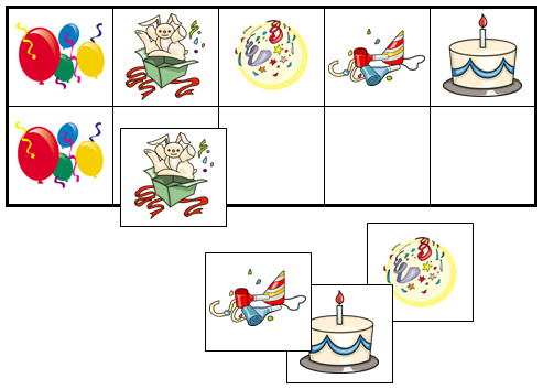 Birthday Match-Up & Memory Game - Montessori Print Shop