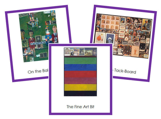 Peter Blake Art Cards (borders) - Montessori Print Shop