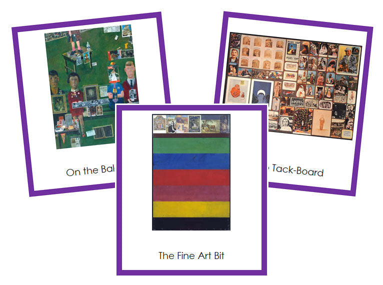 Peter Blake Art Cards (borders) - Montessori Print Shop