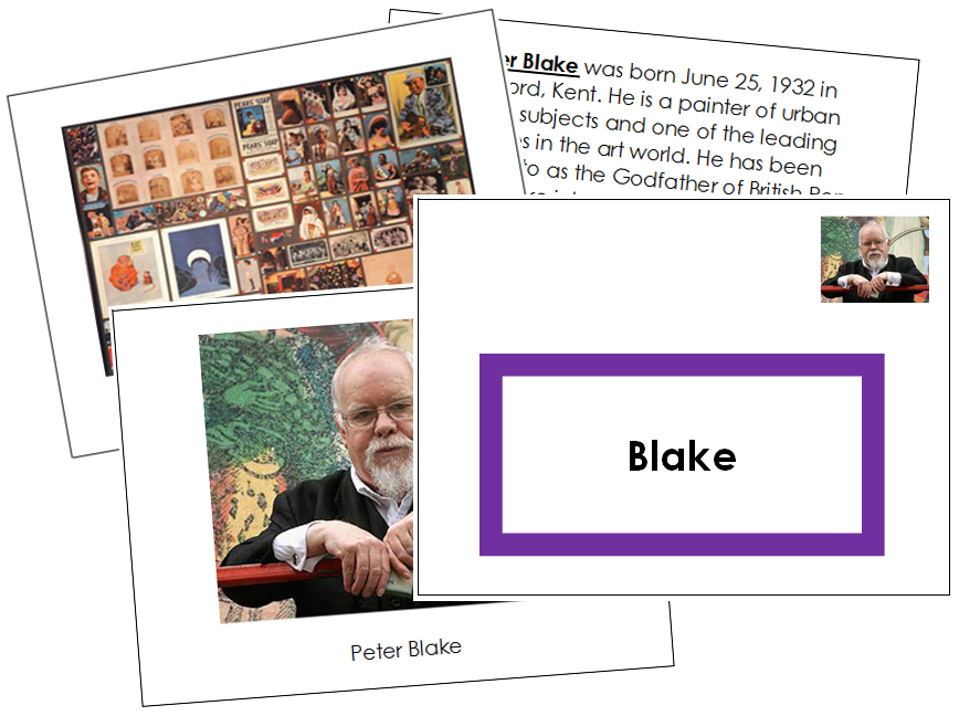 Peter Blake Art Book - montessori art materials