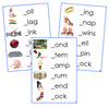 Blue Initial Sound Cards (photos) - Montessori Print Shop phonetic language program