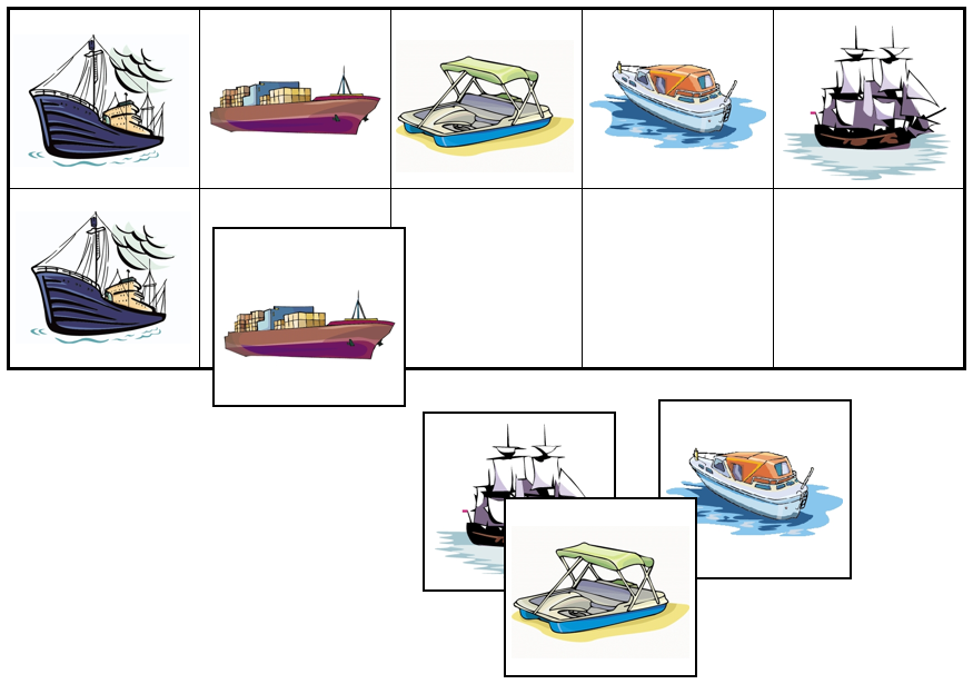 Boat Match-Up & Memory Game - Montessori Print Shop Digital Download