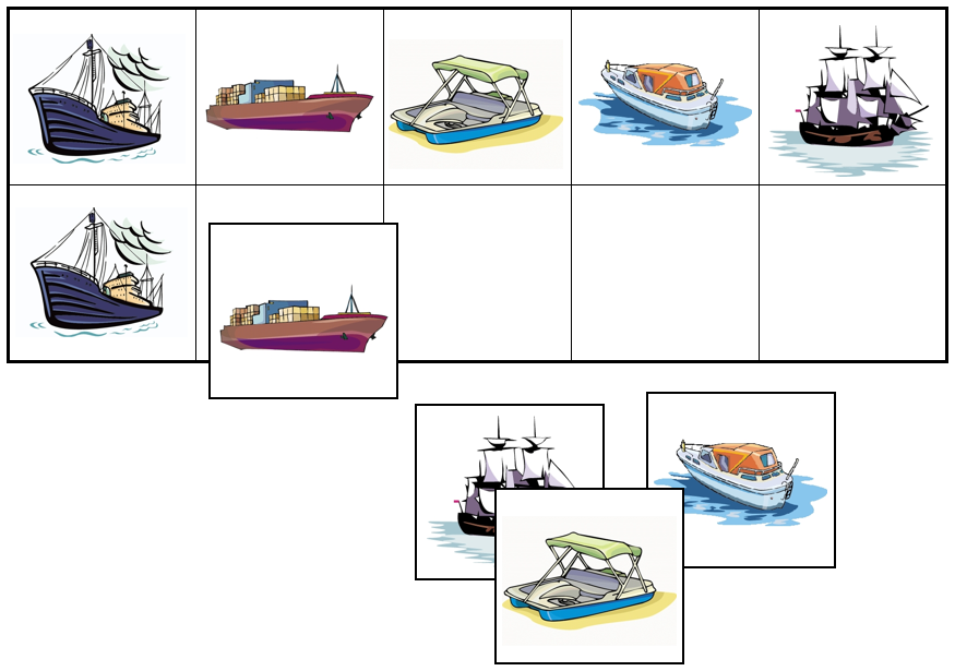 Boat Match-Up & Memory Game - Montessori Print Shop