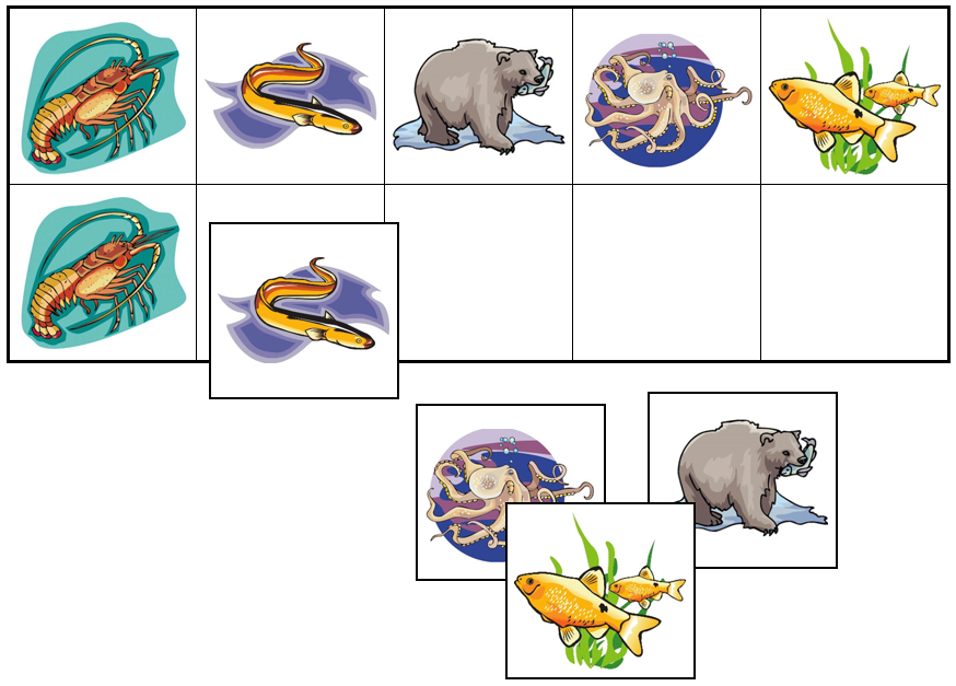 By The Sea Match-Up & Memory Game - Montessori Print Shop Digital Download