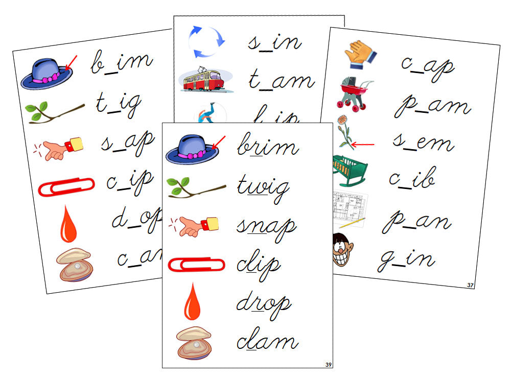 Step 2 Language Series Bundle (clipart) - CURSIVE