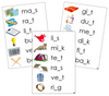 Step 2: CVCC Missing Consonant Cards - Montessori Print Shop