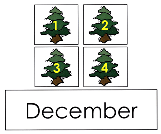 December Calendar Tags