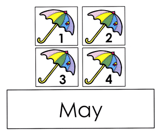 May Calendar Tags