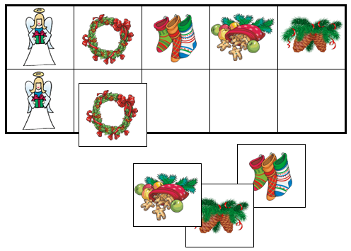 Christmas Match-Up & Memory Game - Montessori Print Shop Digital Download