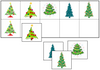 Christmas Tree Match-Up & Memory Game - Montessori Print Shop