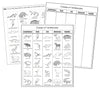 Classes of Vertebrates Sorting Blackline Masters  - Montessori Print Shop