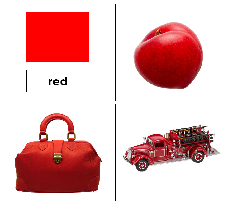 Color & Object Cards - Montessori Print Shop Digital Download Toddler printables